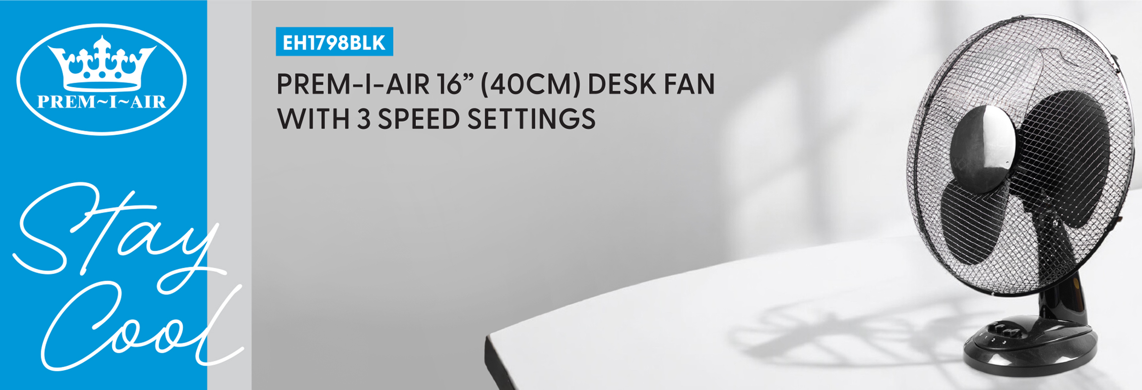 Desk and Pedestal Fans